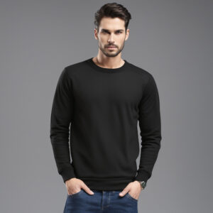 Men Plain Sweatshirt