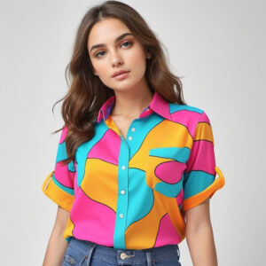 Half Sleeves Women's Shirt