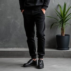 Black Pants Ideal for casual and workout wear