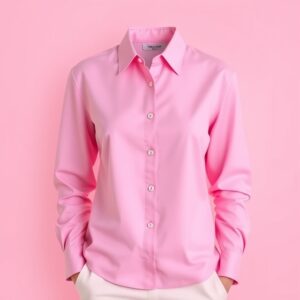 Pink Dress Shirt Stylish and comfortable long-sleeve shirt